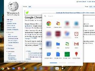 Visual do Chrome OS é baseado no navegador Chrome