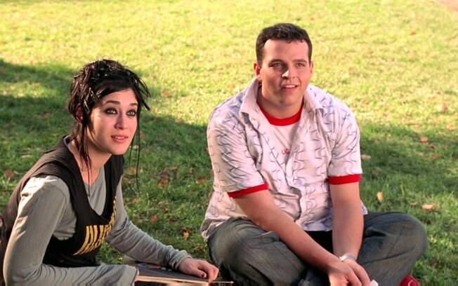 Ao lado da atriz Lizzy Caplan, Franzese como Damian no filme