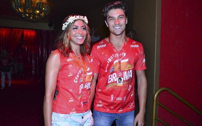 Carol Castro e o marido Raphael Sander