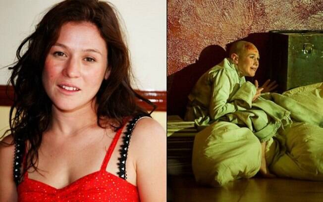 Yael Stone: Em 2009 a atriz raspou careca pelo período de quatro meses para o personagem no filme 'The Diary of a Madman'