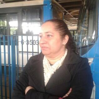 Luciane Mendes foi surpreendida pela paralisação. (12/04)