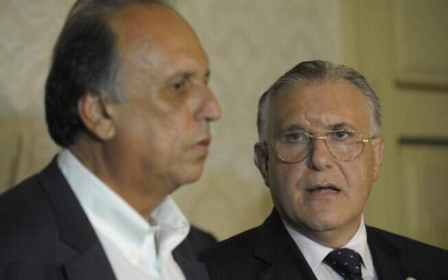 O governador Pezão e o secretário de Atenção à Saúde do Ministério da Saúde,, Alberto Beltrame, anunciaram situação de emergência e repasse de verbas para conter crise
