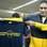 Torcedor do Boca Juniors aguarda desembarque da equipe no aeroporto. Foto: Futura Press