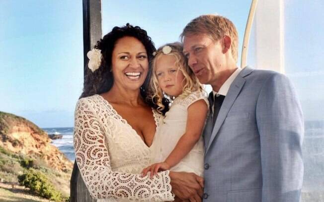 Aminah Hart casou com o doador de esperma de sua filha, Leila
