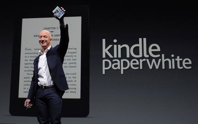 Kindle PaperWhite, nova versão do e-reader da Amazon