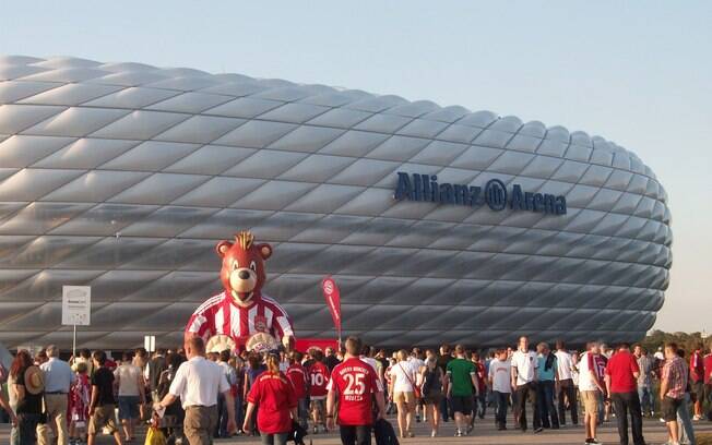 Allianz Arena recebe os jogos do Bayern na Bundesliga