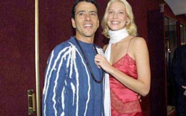 Marcos Palmeira e Luana Piovani se conheceram em 2002, quando atuaram juntos na peça 