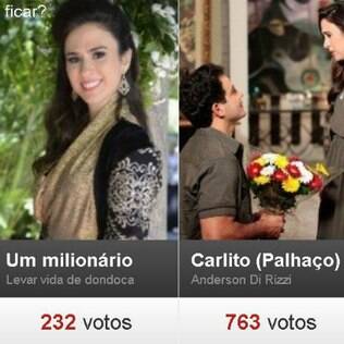 Enquete Valdirene e Carlitos