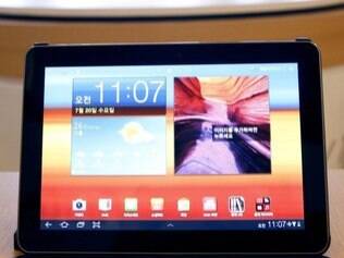 Galaxy Tab 10.1: tão leve e fino quanto o iPad 2
