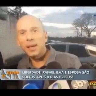 Rafael Ilha em entrevista para o 'A Tarde é sua'
