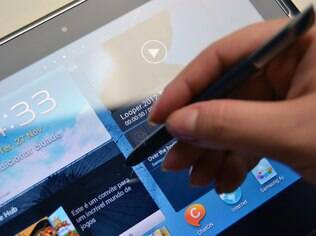 Galaxy Note 10.1 é um dos principais rivais do iPad