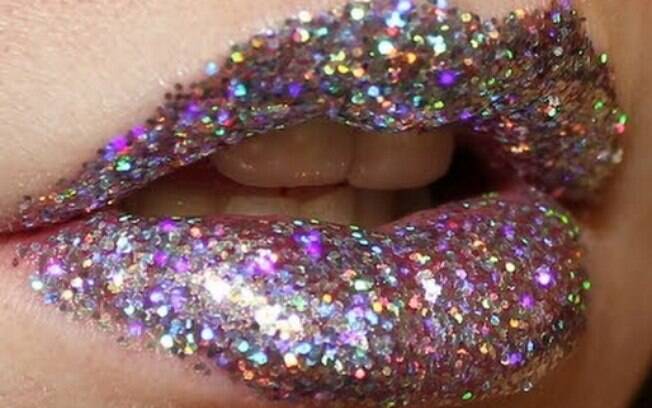 Boca de glitter furtacor Boca de glitter furtacor