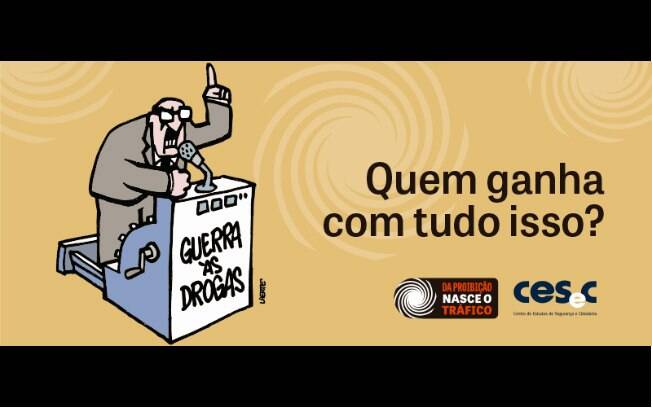 Desenho de Laerte para a campanha