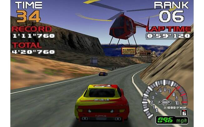 Ridge Racer 64 (Namco/Nintendo, 2000). Foto: Reprodução