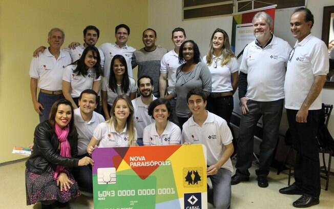Lançamento do cartão de crédito da favela Paraisópolis