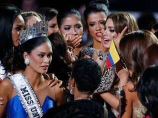 Ariadna Gutierrez foi coroada após um erro do apresentador do Miss Universo