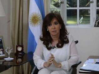 Cristina Kirchner disse em rede nacional que não aceitará pressões contra ela e seu governo