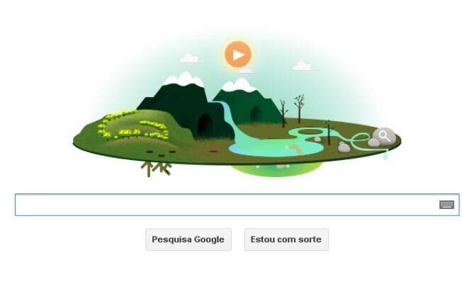 Doodle do Dia da Terra possui animação que mostra diversas regiões do planeta