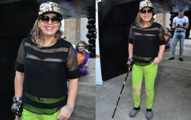 Roberta Miranda na festa de Vittorio
