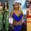 Até hoje, a estrela gosta de usar roupas que valorizam a região dos seios, como os modelitos de 2001. Mix de tecidos e cores não convencionais faziam parte de seu armário. Foto: Getty Images