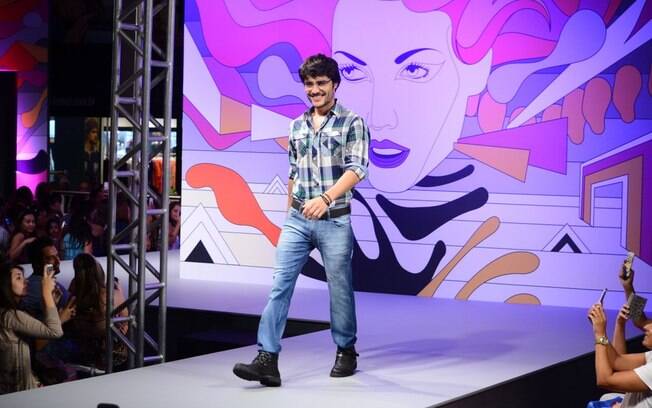 Guilherme Leicam participa de evento de moda em São Paulo