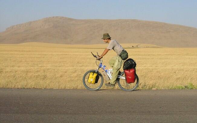 “O contato humano que você tem enquanto pedala dá um toque especial à viagem