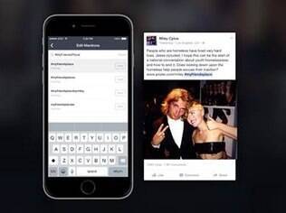 Atualização do Mentions, app do Facebook, permite compartilhamento em outras redes sociais e a adição de tópicos de interesse. Gratuito, o app só roda em iOS por enquanto