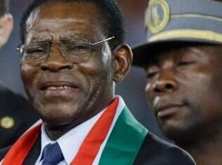 Teodoro Obiang Nguema, presidente da Guiné Equatorial