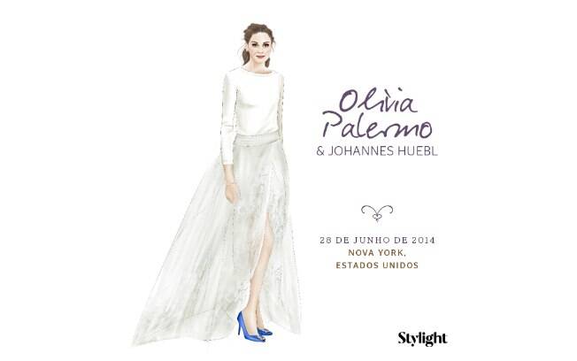 Vestido de noiva: Olivia Palermo