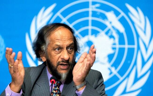 O indiano Rajendra Pachauri, agora ex-IPCC: polícia indiana iniciou investigação contra ele