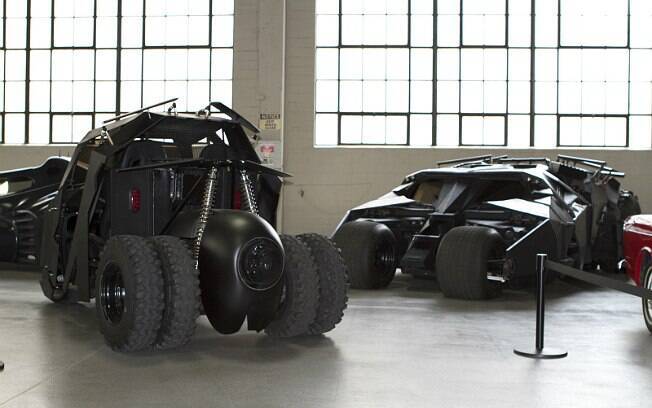 Versão do Tumbler como carrinho de golfe e o modelo igual ao dos filmes