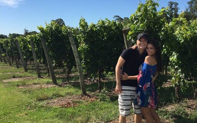 Thaís Fersoza e Michel Teló: descanso no Uruguai
