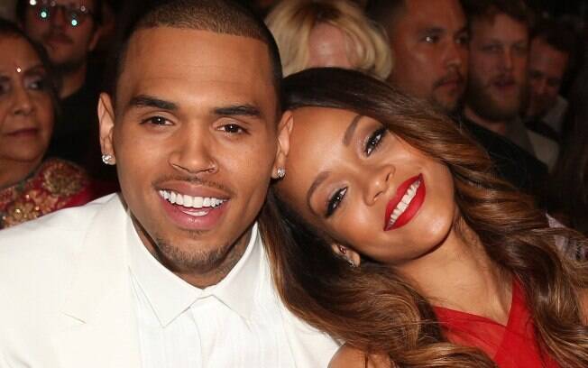 O instável casal Chris Brown e Rihanna