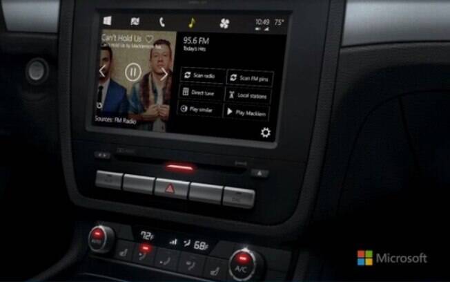 Microsoft está trabalhando em uma versão optimizada do Windows para carros