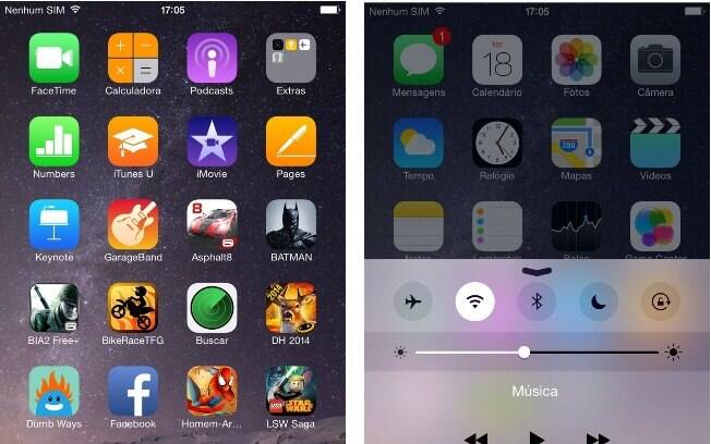 iOS 8 é o sistema usado no iPhone 6