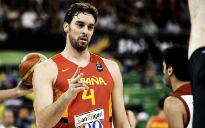 Pau Gasol é o principal jogador de basquete da Espanha Pau Gasol é o principal jogador de basquete da Espanha