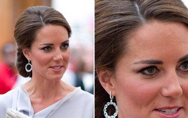 Nem a duquesa Kate Middleton escapou dos fios brancos. Ela pinta os cabelos, mas de vez em quando um ou outro sai ileso