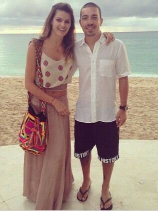 Isabelli Fontana e Di Ferrero em Barbados
