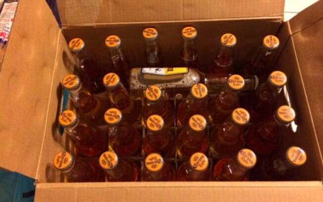 Ganharam uma cervejinha extra.