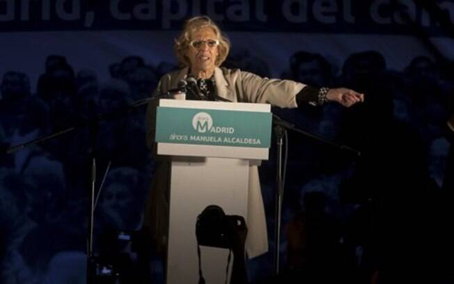 Manuela Carmena depende de uma coalizão para se tornar prefeita de Madri