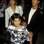 Sage Stallone entre o pai e madrasta, Jennifer Flavin, na década de 1990. Foto: Divulgação/ Getty Images