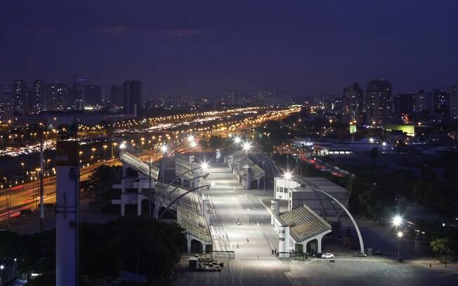 Sambódromo do Anhembi, em São Paulo