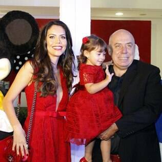 Daniela Alburquerque e Amilcare Dallevo comemoram o aniversário da filha Alice