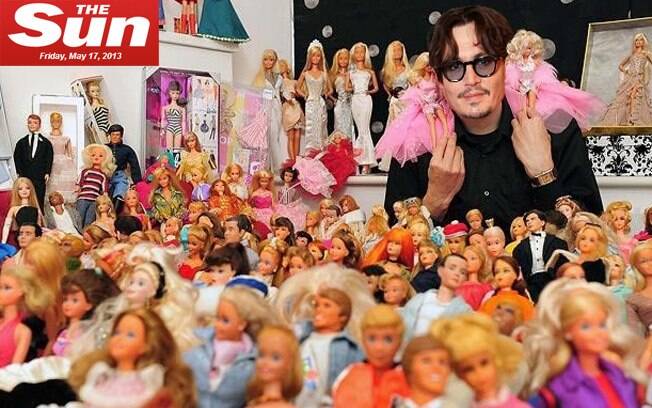 Johnny Depp é sem dúvida um dos mais curiosos. O ator tem uma coleção de Barbies, além de bonecas da Beyoncé, Paris Hilton e do elenco de 'High School Musical' ...