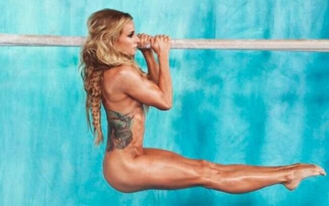 Kasia Bigos defende a Polônia em competições de pole dance. Foto: Divulgação