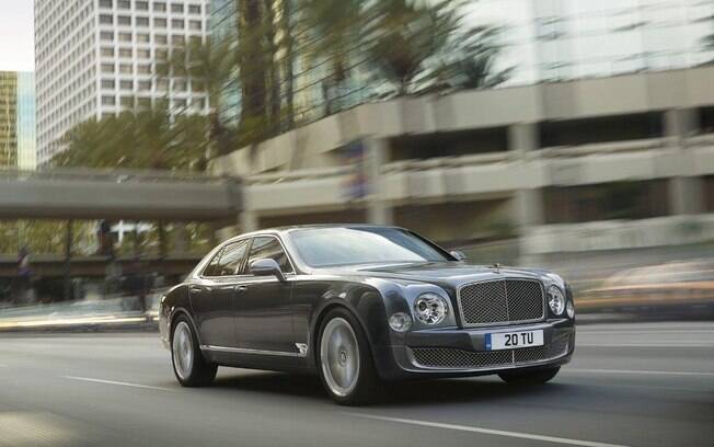 11º - US$ 298,9 é o preço do Bentley Mulsanne no exterior. Foto: Divulgação