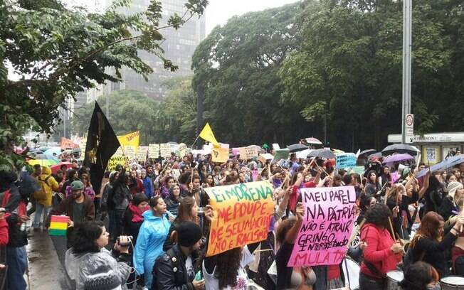 Marcha das Vadias em São Paulo. Foto: Iran Giusti/iG