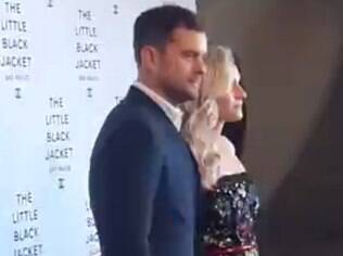 Joshua Jackson e Diane Kruger em evento da Chanel