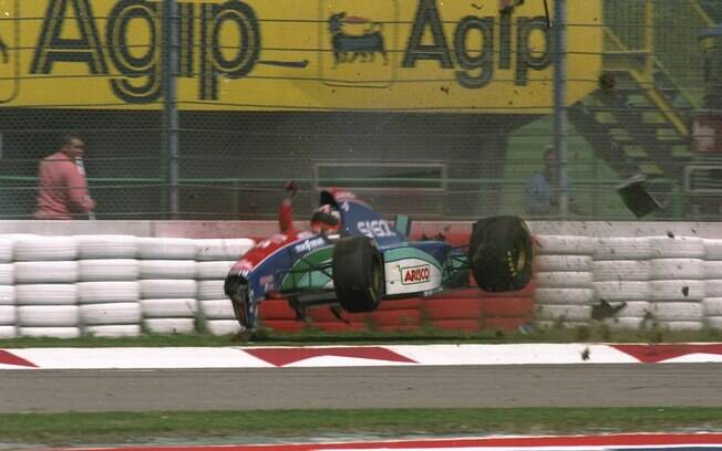 Rubens Barrichello também poderia ter sido uma vítima fatal do GP de San Marino de 1994, mas teve sorte