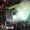 Torcida do Palmeiras fez festa na chegada do ônibus da equipe na Arena Barueri, antes do jogo de ida contra o Coritiba, pela final. Foto: Gazeta Press